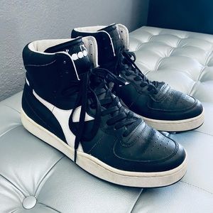 Diadora Vintage Heritage High Top Sneakers